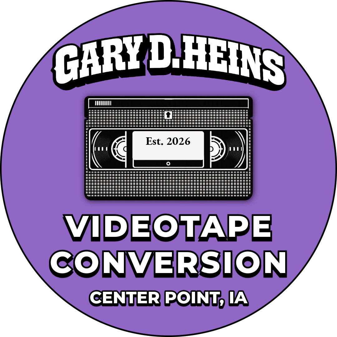 Gary D. Heins Videotape Conversion logo